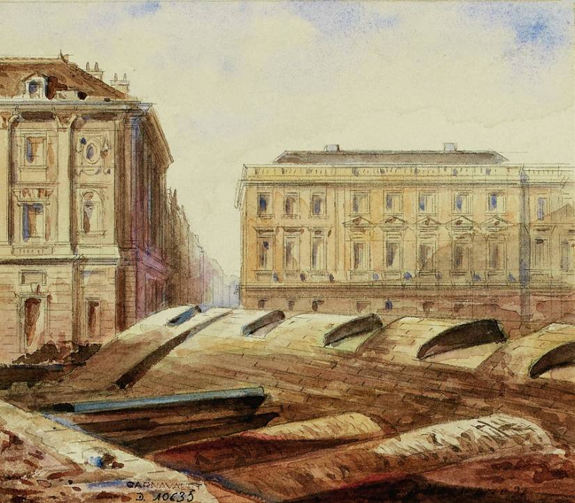 peinture immeubles barricades