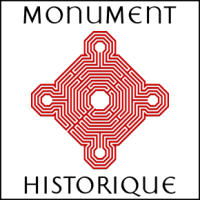 Ancien Logo officiel des monuments historiques (1985-2017)
