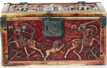 Troyes - Tresor coffret byzantin Trésor cathédrale de Troyes - coffret Byzantin @ DRAC CA